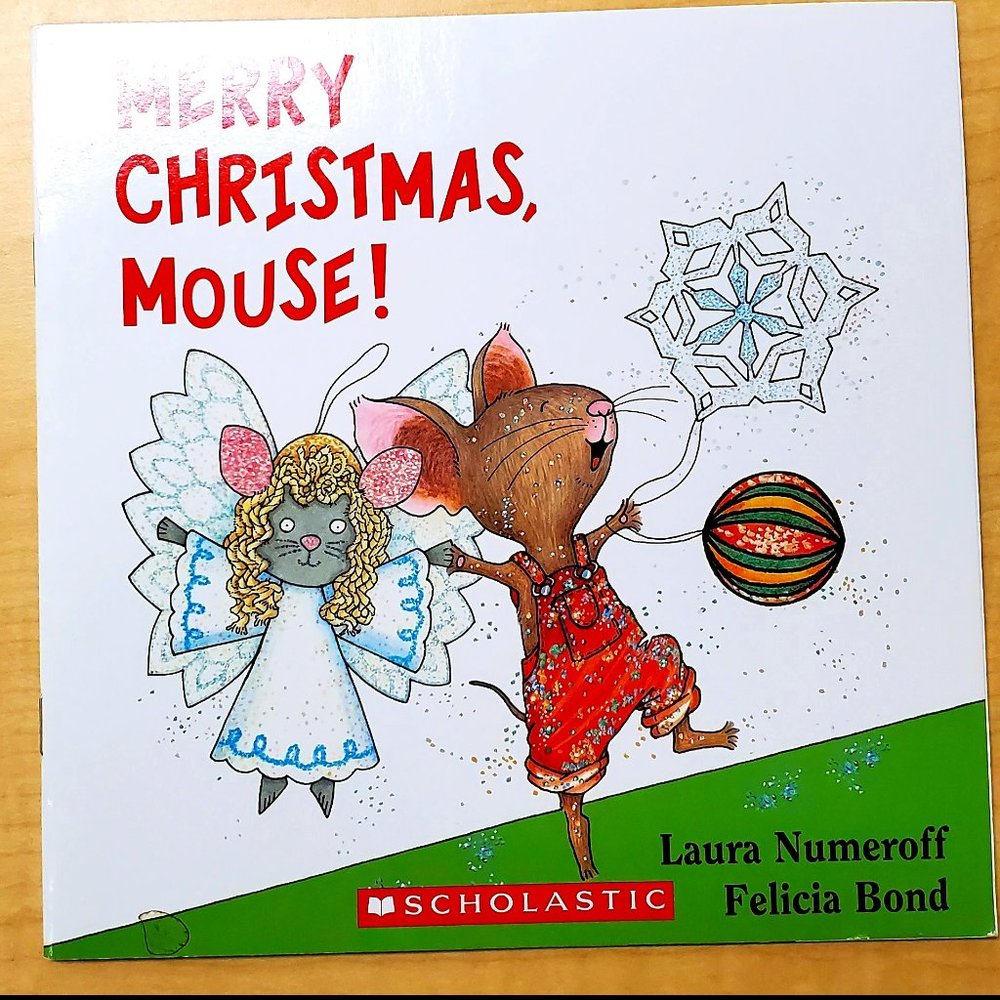 Merry Christmas, Mouse! by Laura Numeroff Children's Book Child Kids